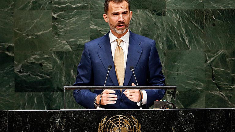 Rey Felipe VI en la ONU