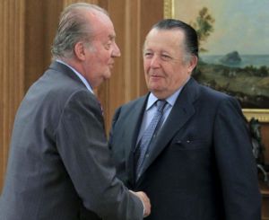 Infante Don Carlos con el rey juan carlos