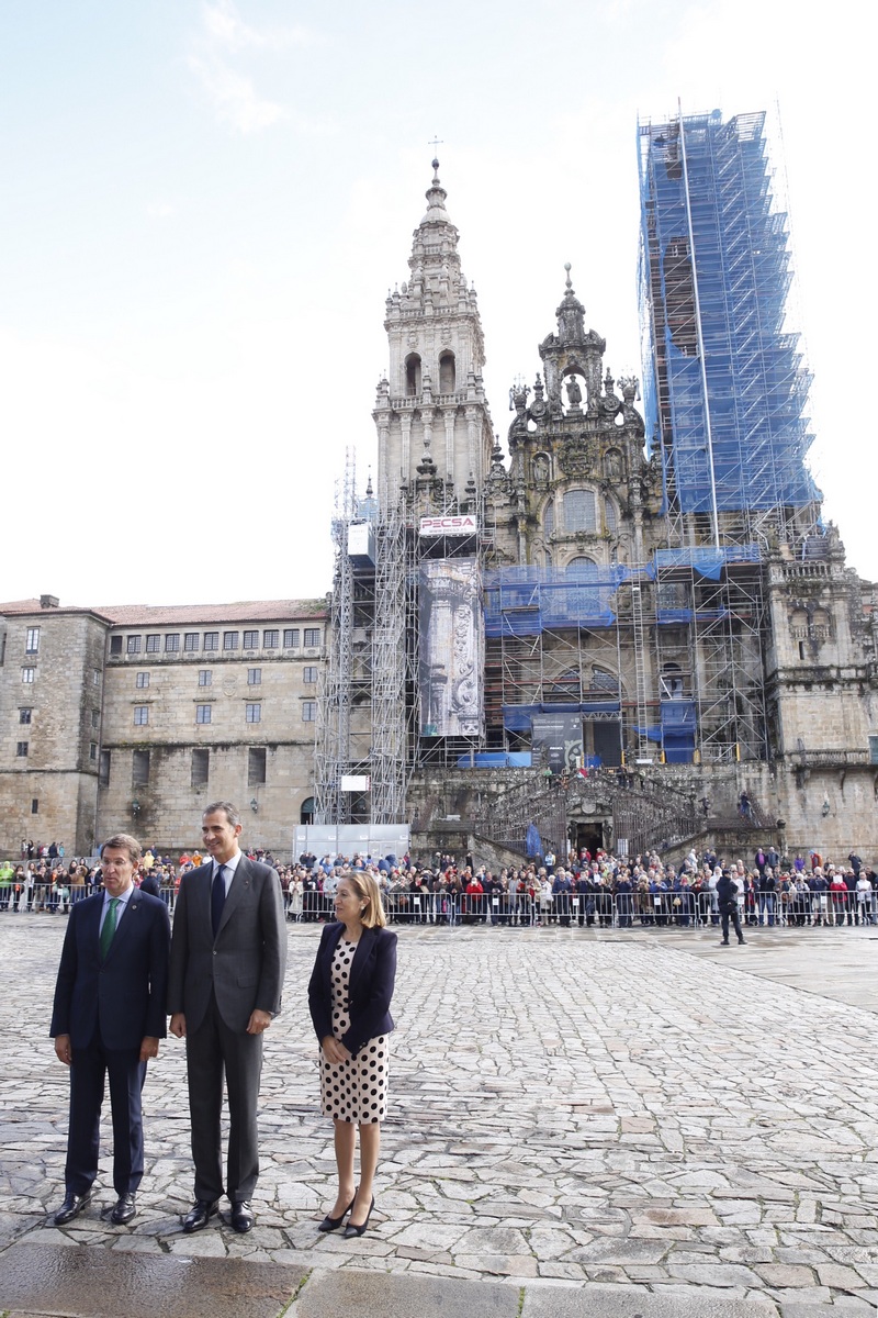 Rey Felipe Camino de Santiago