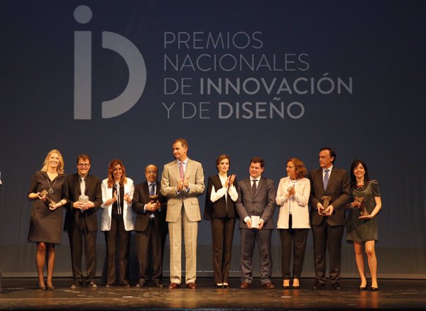 Felipe VI Letizia Leonor Sofia Juan Carlos Reino de España Casa Real española Premios Nacionales de Innovación y Diseño 2015